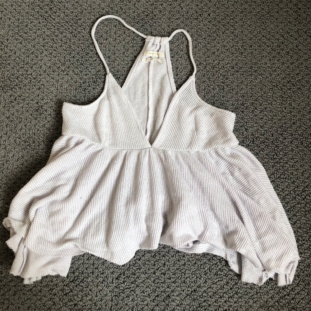 Urban Outfitters ribbed tank top. Flowey.